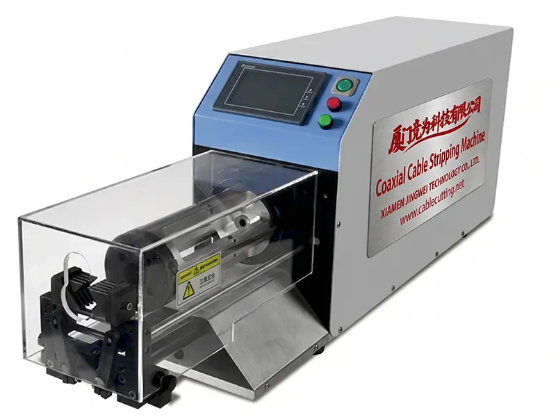 Puoliautomaattinen koaksiaalikaapelin kuorintakone WPM-25200 - Jingwei