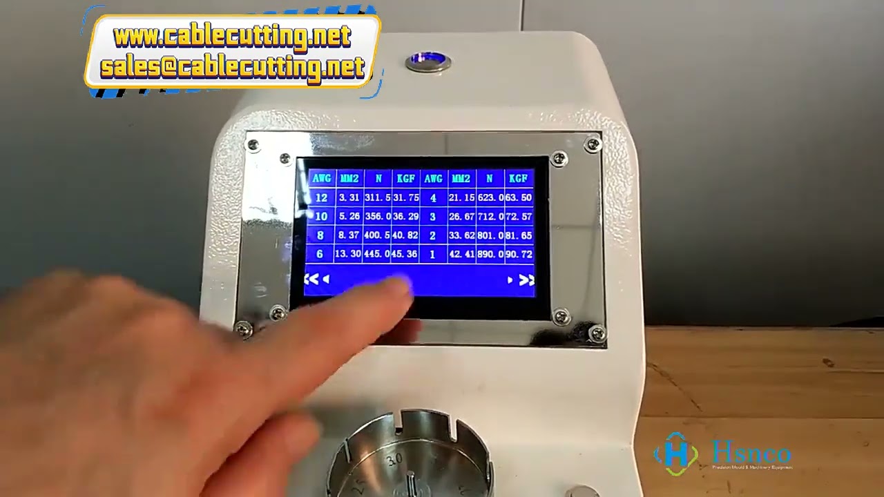 500N/50kg moottoroitu kaapelin puristusliittimen vetovoimatestauslaite