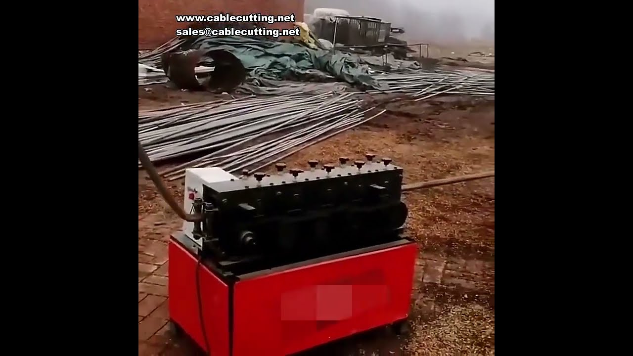 Pienen teräsputken oikaisukone 22mm 25mm 32mm putkille - 220V/380V teollisuuskäyttöön