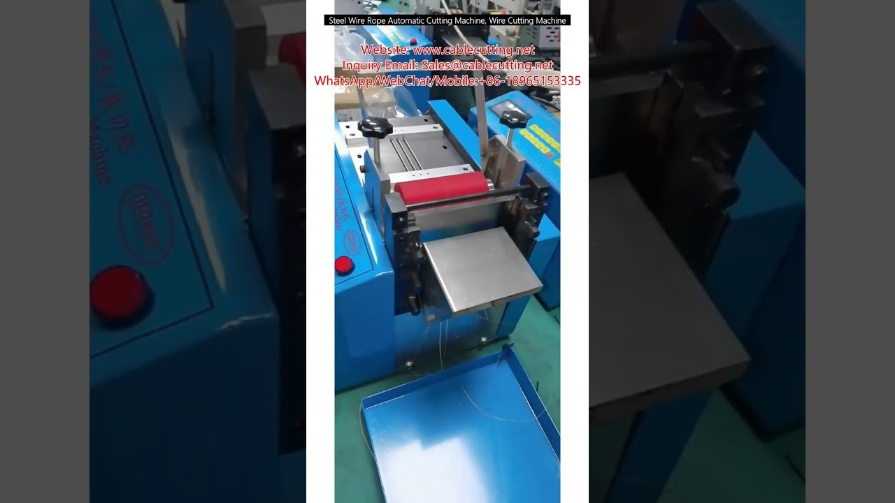 Teräsvaijerin automaattinen katkaisukone, langan katkaisukone