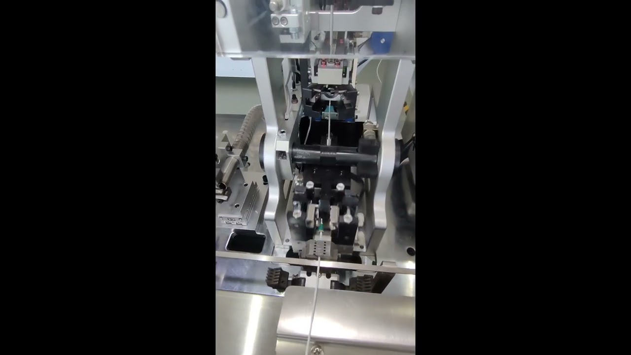 Automotive Waterproof Wire Harness Fully Automatic Processing #factory #machine #copper #pipelining