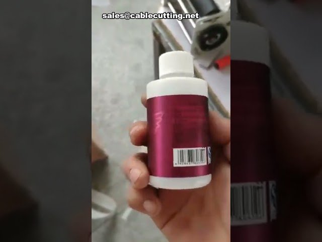 Hedelmätölkin etiketöintikone pienyritykselle
