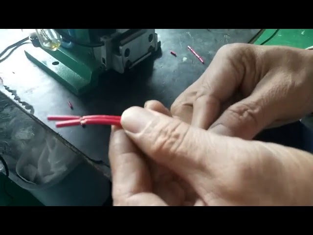 Pystysuuntainen pneumaattinen langanpoistokone 3