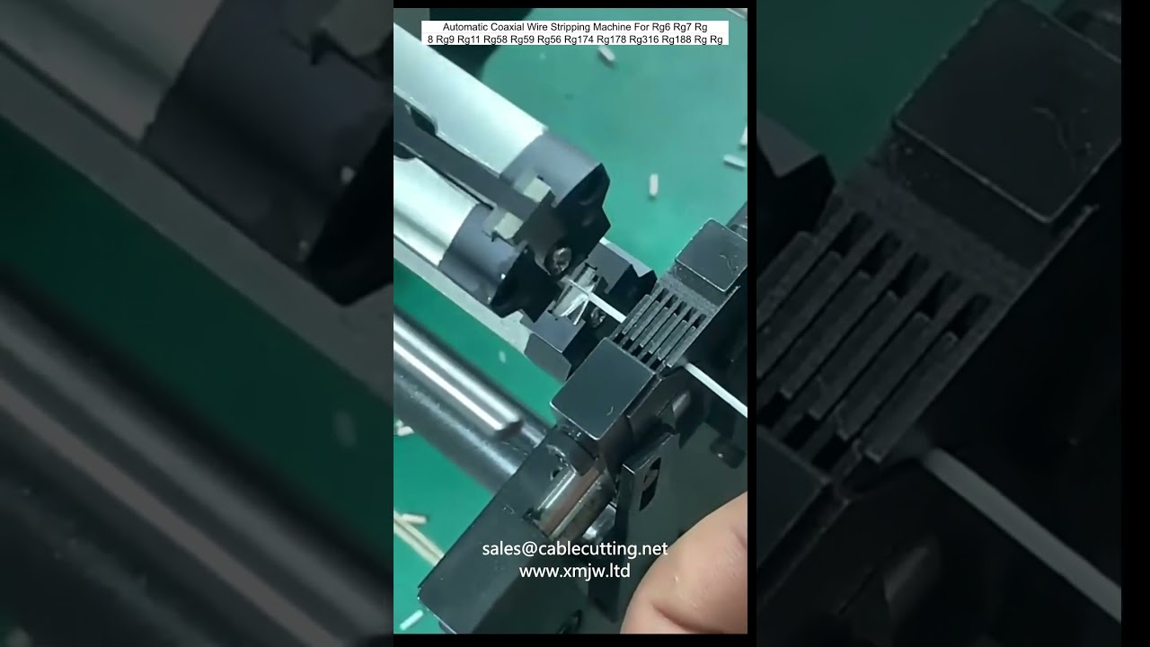 Automaattinen koaksiaalikaapelin kuorintakone RG6, RG7, RG8, RG9, RG11, RG58, RG59, RG56, RG174, RG178, RG316