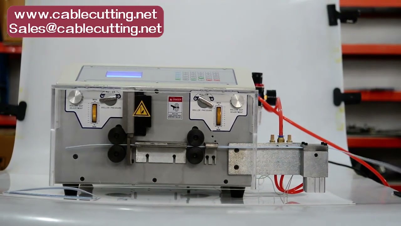 Wire Stripping and Bending Machine with Flex Flat Cable Computer Automatic 220V 110V Wire Peeling Cu