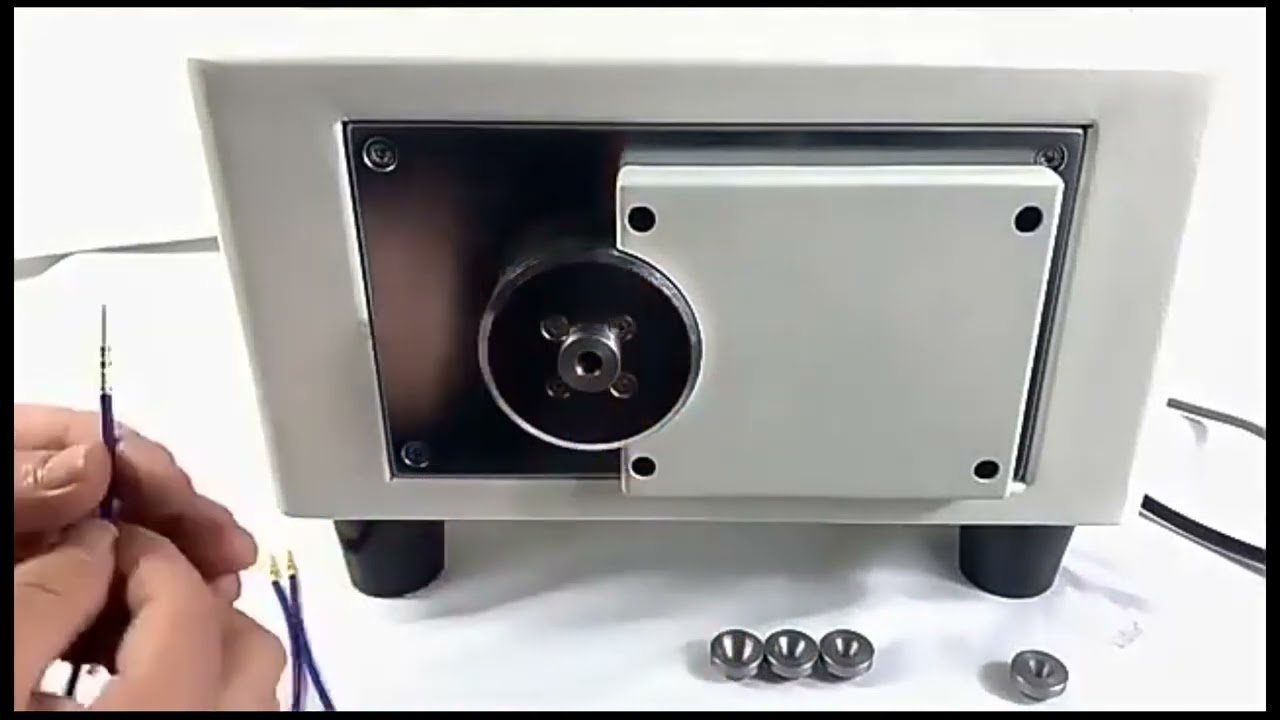 4mm neliöliittimen puristuskone 3t 500w Uuden energian ajoneuvon johtosarjan liitin nelipiste