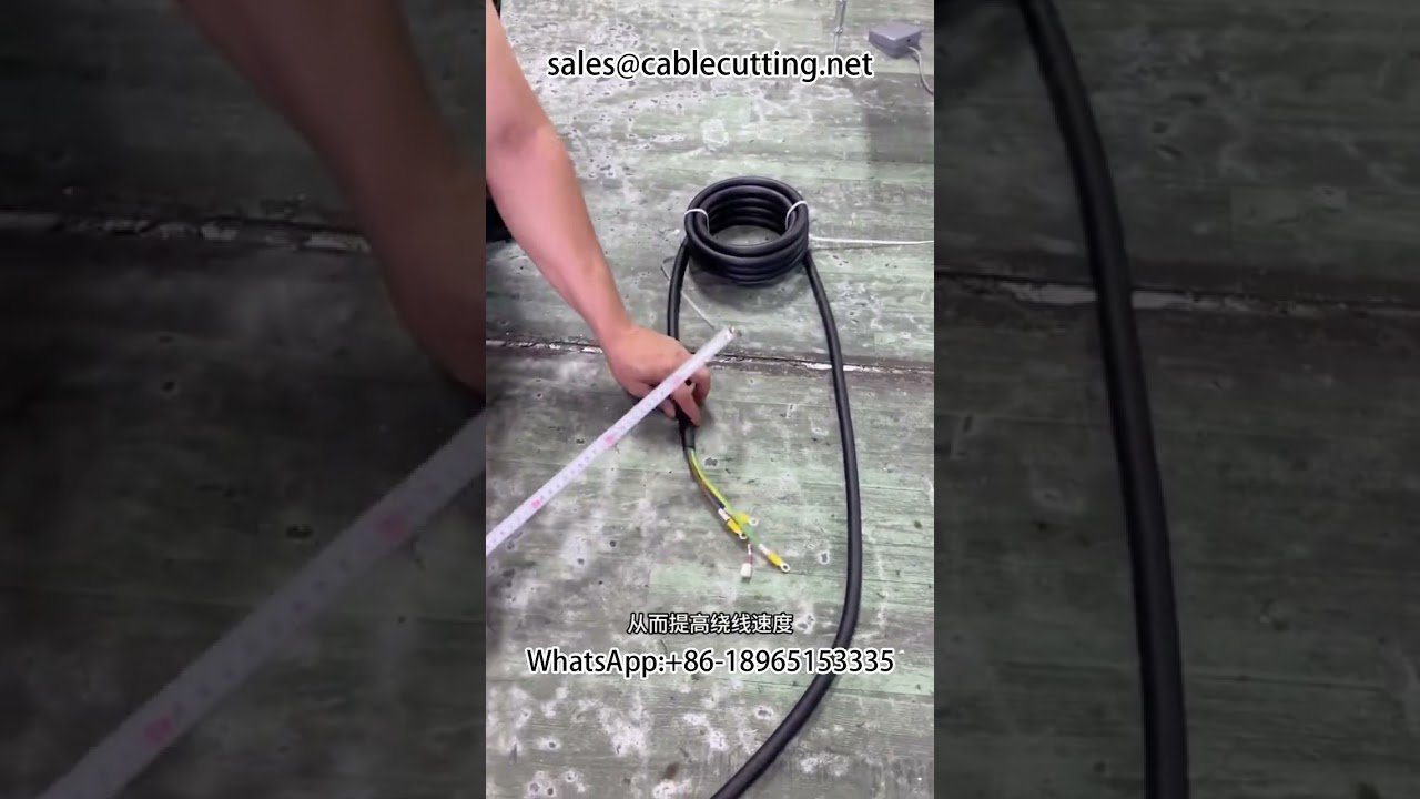 Automaattinen latauspistoolin kaapelikelauskone | Tehokas kaapelikelain ja johdinsarjan käsittely