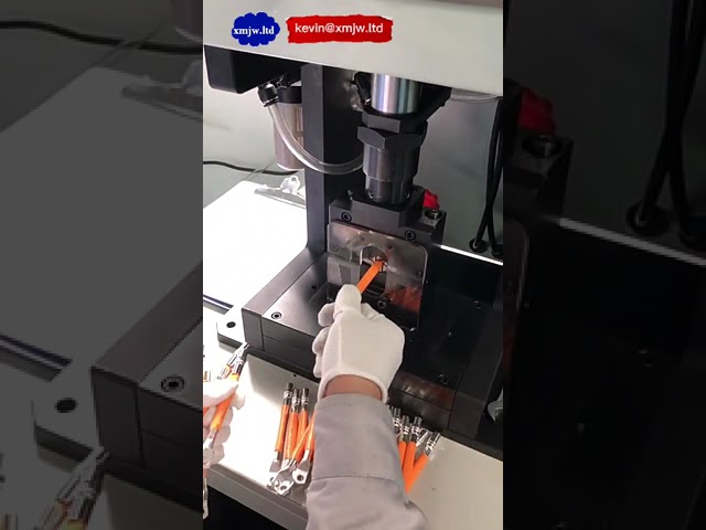 Electrical Cable Manufacturing Machine Copper Cable Lug Crimping Machine