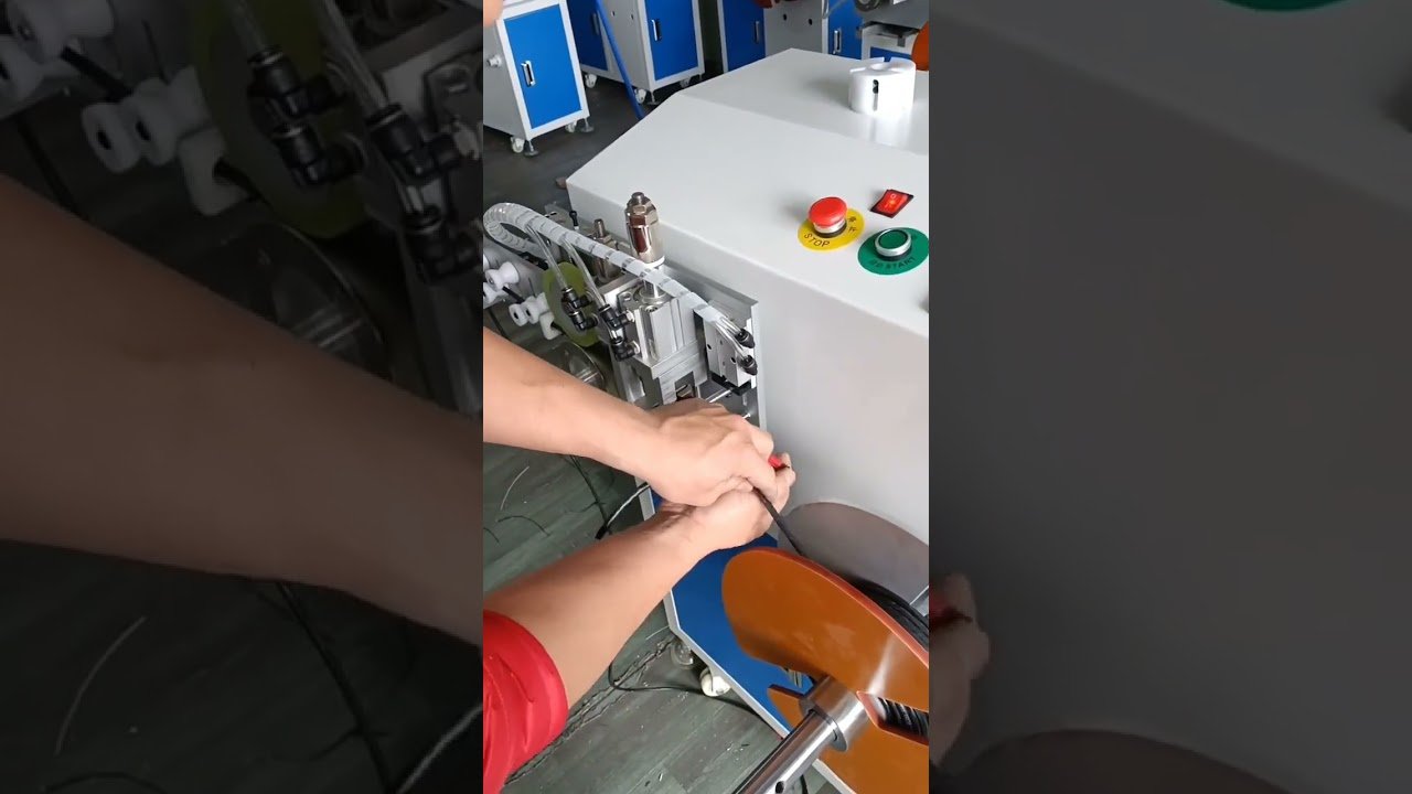 Automaattinen langanmittaus-, kelaus-, katkaisu- ja sidontakone (1-15mm, 15kg kapasiteetti)