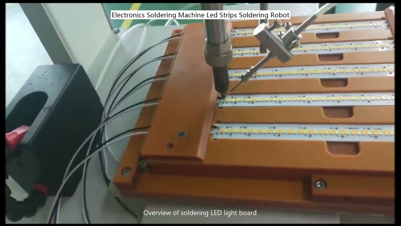 Elektroniikan juotoskone LED-nauhojen juotosrobotti