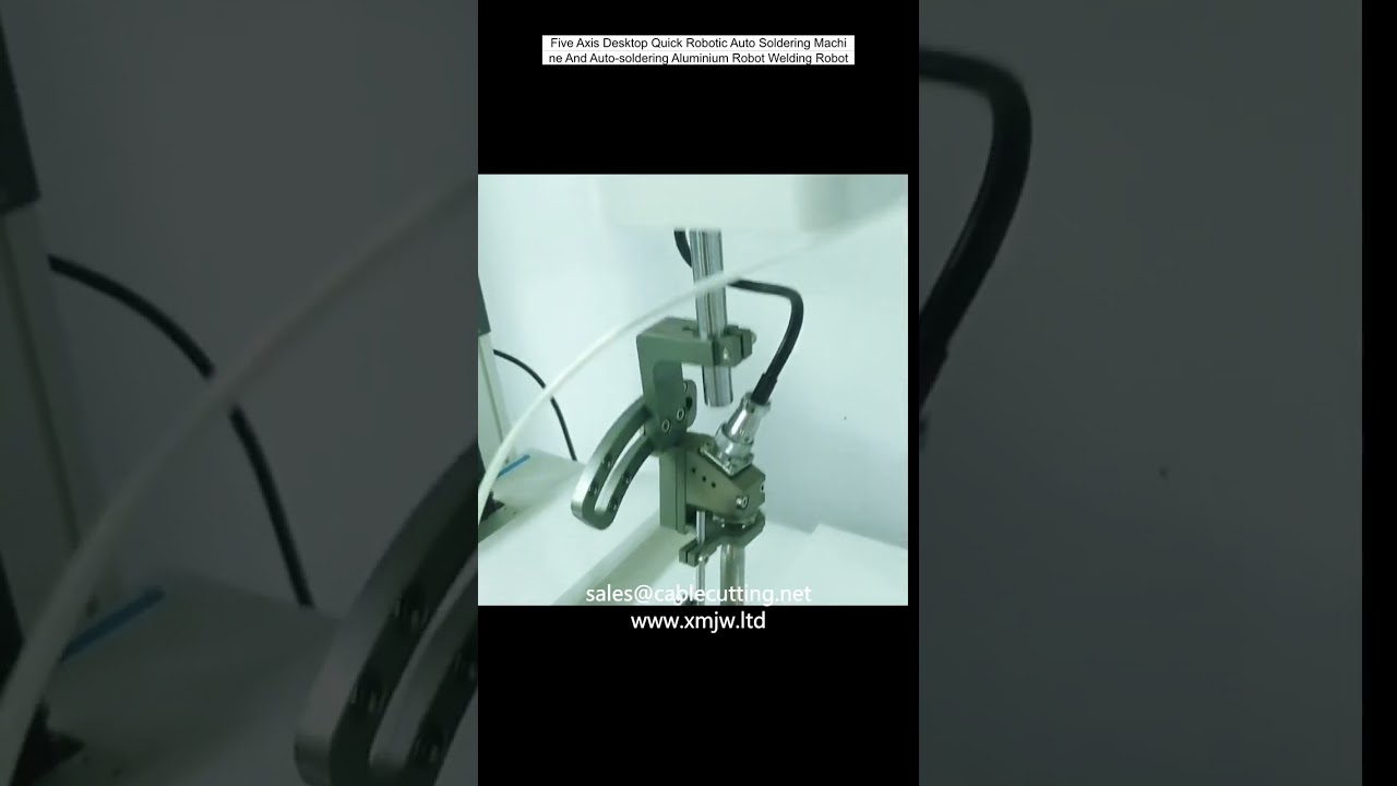 Viisiakselinen pöytärobotti nopeaan automaattijuottamiseen ja alumiinihitsaukseen