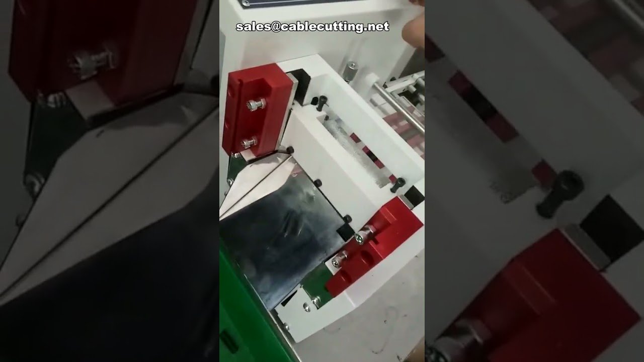 Täysautomaattinen PVC-putkenleikkauskone kutistekalvolle ja langanleikkaukseen