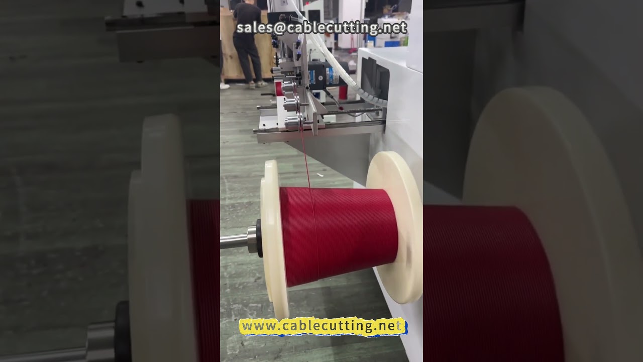 23 Automaattinen mittarilinjan käämikone # elektroninen johdin # johdinkäsittely # langan käämikone #